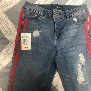 Red Stripe Jeans BoomBoom Jeans